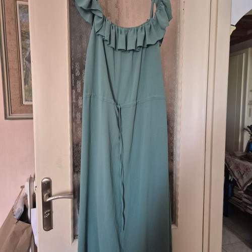 Cossinelle long dress like new, green, sizes XXL and XXXL