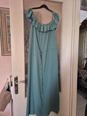 Cossinelle long dress like new, green, sizes XXL and XXXL