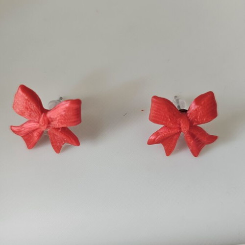 Bow Earrings new, handmade design