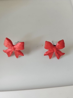 Bow Earrings new, handmade design