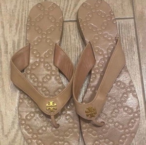 Tory Burch Δερμάτινα Σανδάλια
