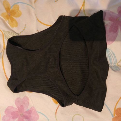 Mango sports bustier like new with back opening, size S