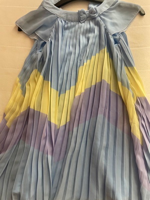 Energiers colorful pleated dress for girls 8 years like new