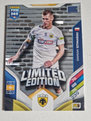 Card 2026 Panini FIFA 365 Adrenalyn XL Limited Edition Szymanski Aek like new