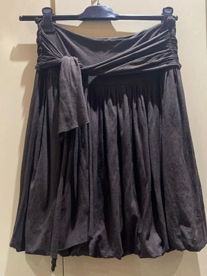 Hype brown cotton skirt L used with decorative belt