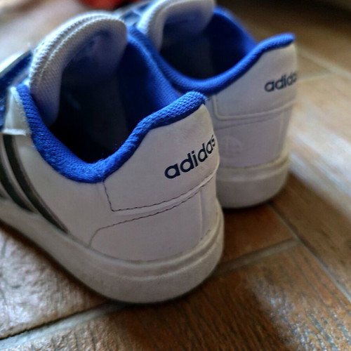 Adidas Grand Court 2.0 kids' sneakers size 27 like new