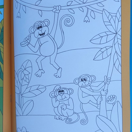 Coloring books for small children, new, set of 4 pieces