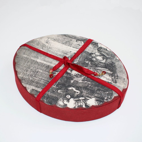 Luxury fabric box with Turkish Baths theme like new