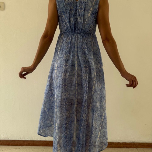 Paolita dress summer airy blue, new, s/m