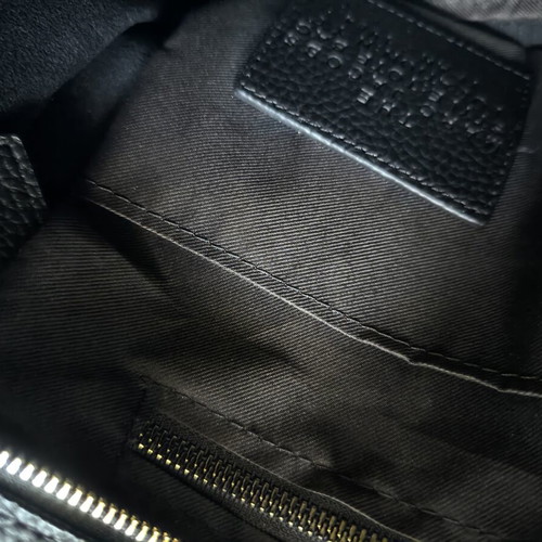 The Tote Bag medium size black eco leather shoulder bag