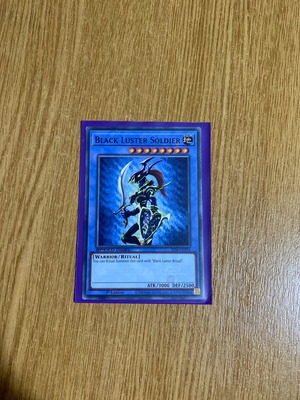 Black Luster Soldier Speed Duel card used, 1st edition