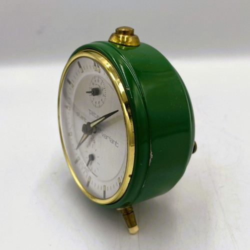 Vintage Peter Silent Variant table alarm clock like new