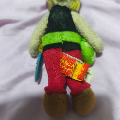 Asterix decorative charm like new for bag and keychain multicolored