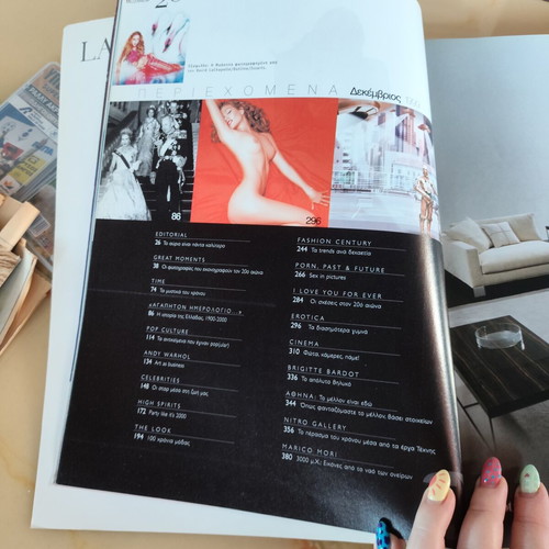 Nitro Millennium 2000 commemorative magazine with Madonna