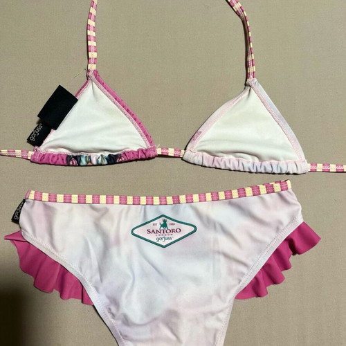 Santoro Gorjuss Rosebud girls' bikini swimsuit like new, for ages 7-8