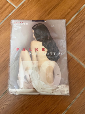 Falke καλσόν Pure Matt 50 DEN καινούργιο, μέγεθος M, ocean