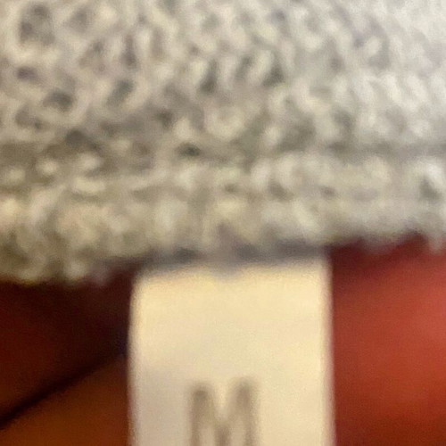 Yessica grey sweatshirt M with shoulder strass