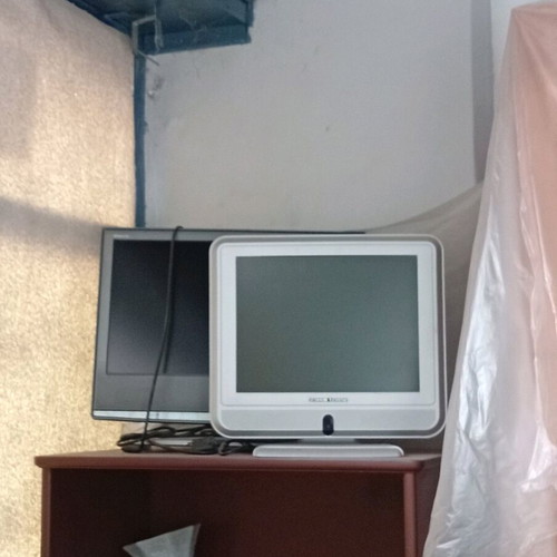 Used television monitors, set of 2