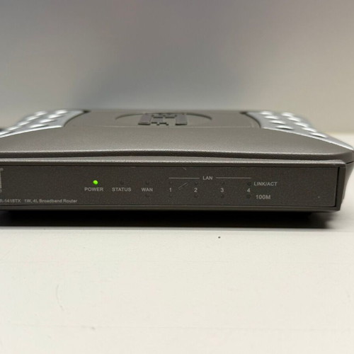 LevelOne FBR-1418TX Wired Router like new, 4 LAN ports