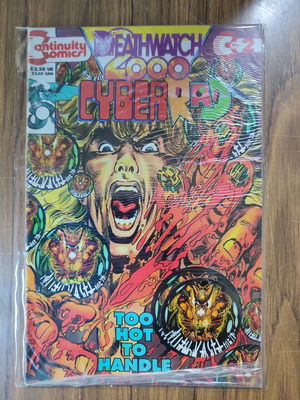 Comics Cybberad Deathwatch 2000 used with trading card