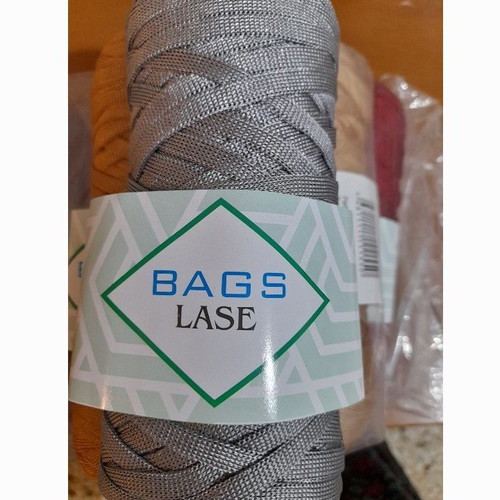 BAGS Lase bag yarn new, 250g, 225m, 0.5cm thickness