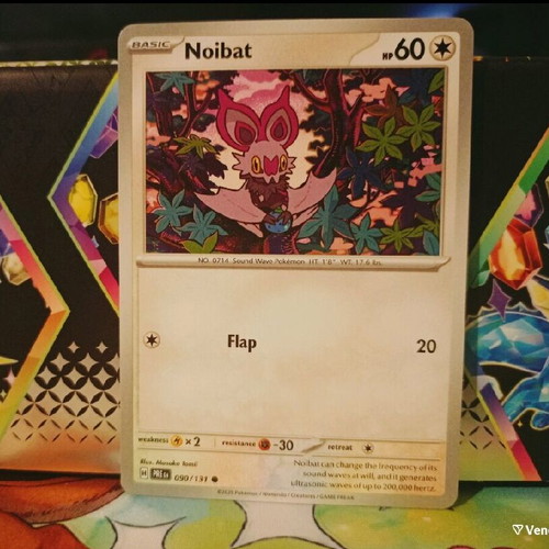 Pokmon Noibat Prismatic Evolutions card - 0,10 - Vendora.cy Pokmon Noibat Prismatic Evolutions card - 0,10 - Vendora.cy