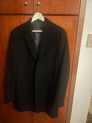 Σκούρο μπλε ανδρικό ημιπαλτο Mexx Fashion σαν καινούργιο μάλλινο