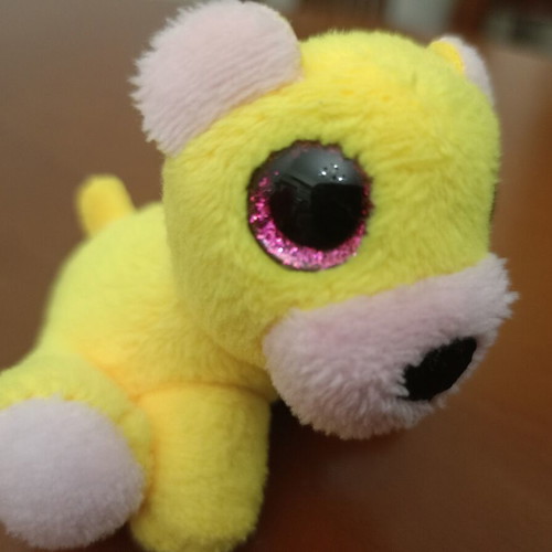 Ty Beanie Boos Yellow Leopard plush toy like new