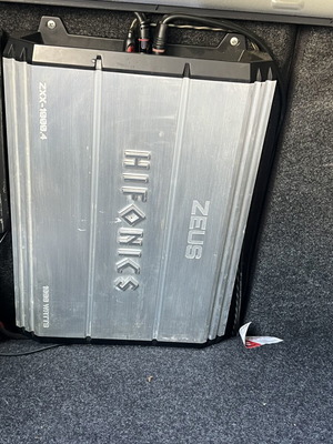Hifonics ZXX-1000.4 Zeus 4-Channel Amplifier used, 1000W Class A/B