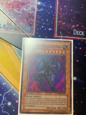 Yu-Gi-Oh Evil Hero Malicious Edge card new authentic