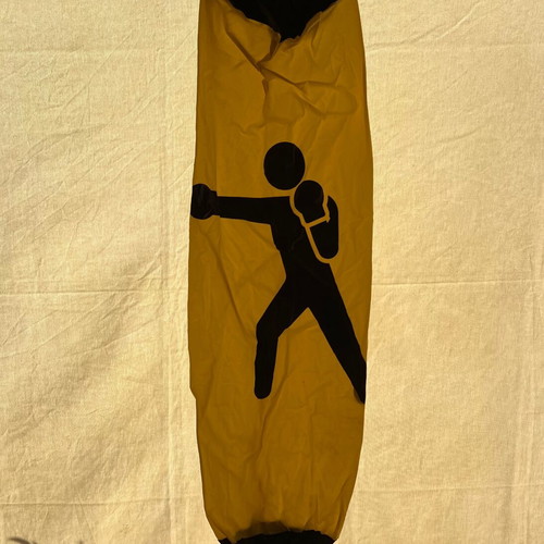 Inflatable boxing bag like new