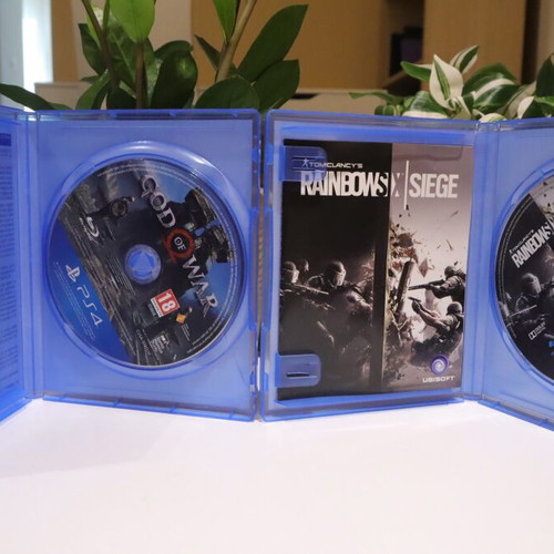 God of War and Rainbow Six Siege PS4 games