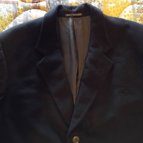 Givenchy Gentleman men's coat used, 100% cashmere, made in Switzerland