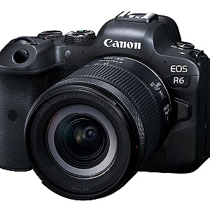 Canon R6 Mirrorless Φωτογραφική Μηχανή EOS R6 Full Frame Kit (RF 24-105mm F4-7.1 IS STM) Black