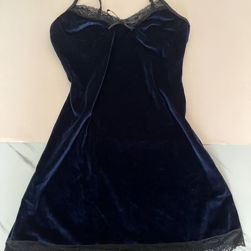 mini dress pajama velour small offer