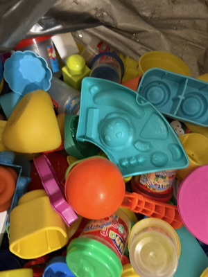 Play-doh molds used, assorted set