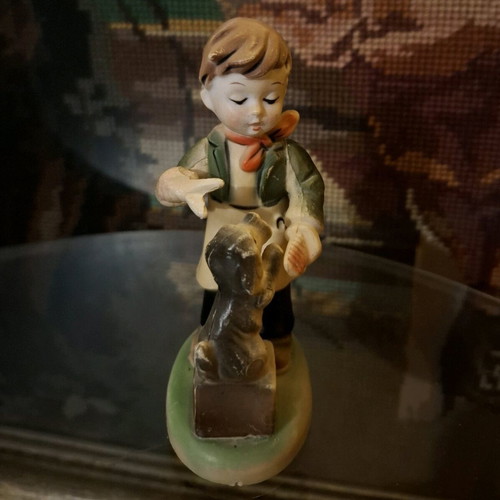 Vintage boy figurine new