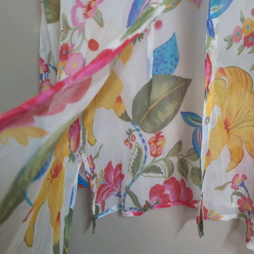 Bill Cost transparent multicolor shirt like new, size XL