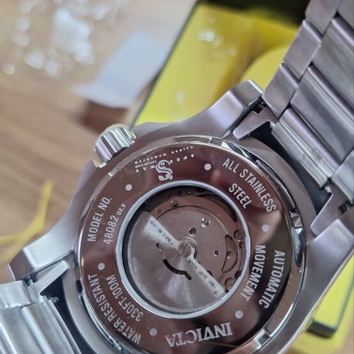 Invicta Speedway High Bank Automatic men's watch new, 50mm, silver