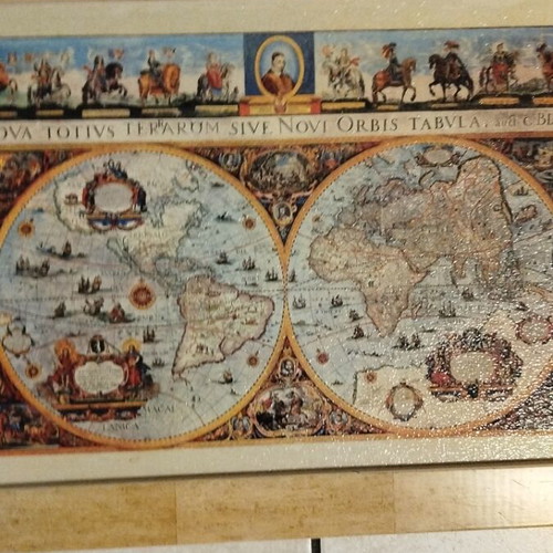 Atlas map like new, Italian language, 36x47.5 cm