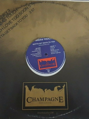 Midas Touch 12' vinyl used, R&B / Soul, 1981 UK