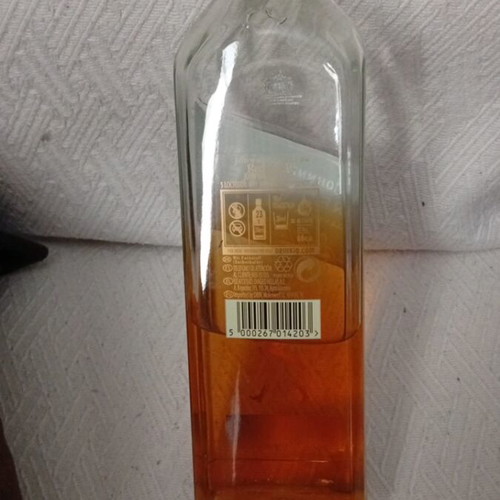Johnnie Walker Red Label used half bottle