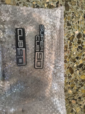 Honda GLX 90 emblems used
