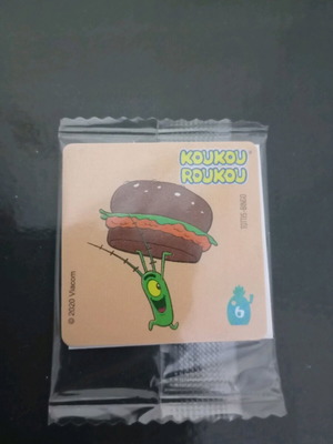 Αυτοκόλλητο SpongeBob koukou roukou No 6 καινούργιο