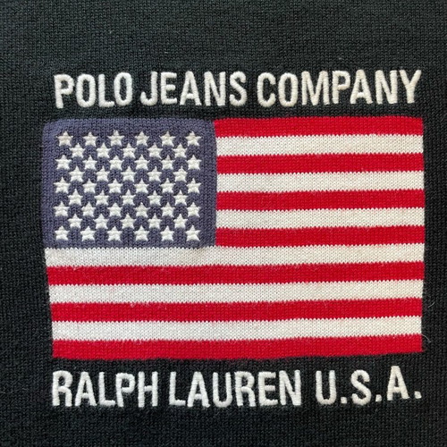 Polo Ralph Lauren Small black, thin knitted spring weave like new