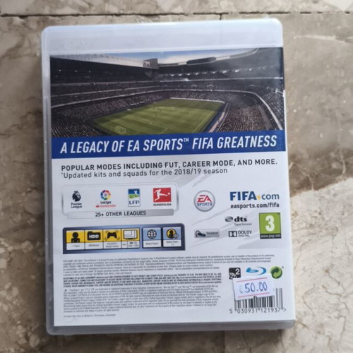 FIFA 19 Legacy Edition PS3 used in excellent condition