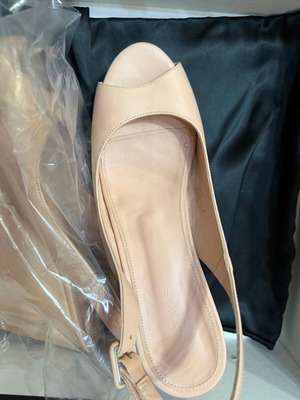 Dukas platform shoes new, powder color, size 39