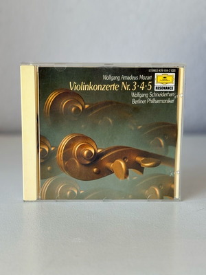 Wolfgang Schneiderhan Κοντσέρτα για Βιολί Νο. 3, 4 & 5 CD σαν καινούργιο, κλασική