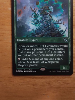 Kami of Whispered Hopes Magic the Gathering card new