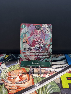 Perona One Piece TCG promo κάρτα σαν καινούργιο